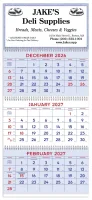 Triumph® Calendars Red & Blue Commercial Planner