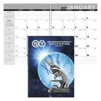 Triumph® Calendars Standard Year Desk Planner with Custom Cover