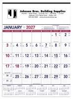 Triumph® Calendars Patriotic Contractor Memo Calendar