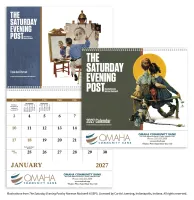 Good Value™ The Saturday Evening Post Illustrations by Norman Rockwell ? Spiral Calendar