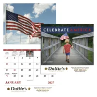 Good Value™ Celebrate America - Stapled Calendar