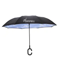 Shed Rain™ UnbelievaBrella® 48" Reverse-Close Manual Stick Umbrella (Prints)