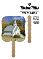 Skinner & Kennedy® Little White Church - Pictorial Fan