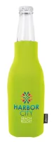 Koozie® Zip-Up Bottle Cooler with Opener