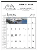 Triumph® Calendars Decorator Memo (White) Calendar