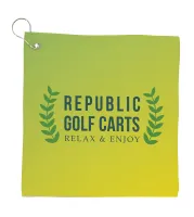 Universal Source® Full-Color Golf Towel - Small