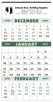 Triumph® Calendars 3-Month Planner (12 Sheet)
