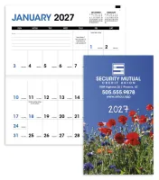 Triumph® Calendars Colorful Impressions Monthly Pocket Planner