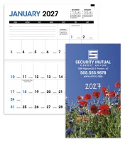 Triumph® Calendars Colorful Impressions Monthly Pocket Planner