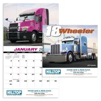 HotLine® Products 18-Wheeler Wall Appointment Calendar - Stapled