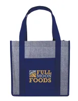 Good Value™ Laminated Heathered Non-Woven Grocery Tote