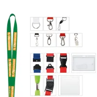 Universal Source® 3/4" Polyester Woven Lanyard