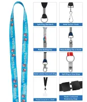 Good Value™ 1/2" Fine-Print Lanyard
