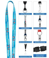Good Value™ 1/2" Fine-Print Lanyard