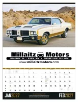 Triumph® Calendars Muscle Cars Calendar