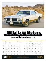 Triumph® Calendars Muscle Cars Calendar