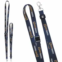 Universal Source® 5/8" Adjustable Polyester 4 Color Lanyard