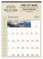 Triumph® Calendars Decorator Memo (Tan) Calendar
