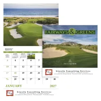Good Value™ Fairways & Greens - Stapled Calendar