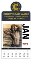 Triumph® Calendars Press-N-Stick Male Call Calendar