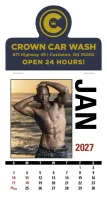 Triumph® Calendars Press-N-Stick Male Call Calendar