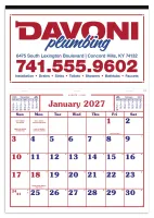 Skinner & Kennedy® Billboard Apron Calendar