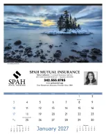Triumph® Calendars America's Charm Calendar