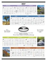 Triumph® Calendars Scenic Span-A-Year Calendar