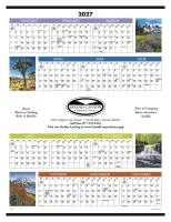 Triumph® Calendars Scenic Span-A-Year Calendar