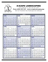 Triumph® Calendars Span-A-Year Calendar