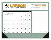 Triumph® Calendars Notes Desk Pad with Vinyl Corners