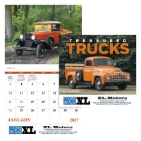 Good Value™ Treasured Trucks - Stapled Calendar