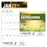 Good Value™ Seasonal Expressions Big Block - Stapled Calendar