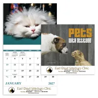Good Value™ Pets with Attitude - Stapled Calendar