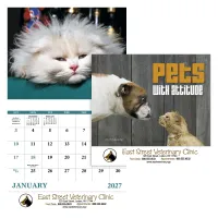 Good Value™ Pets with Attitude - Stapled Calendar