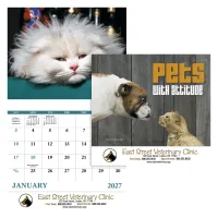 Good Value™ Pets with Attitude - Stapled Calendar
