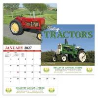 HotLine® Products Vintage Tractors Appointment Calendar - Stapled