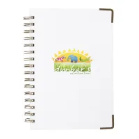 Good Value™ Woven Paper Hardback With Metal Accents Notebook