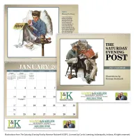 Triumph® Calendars The Saturday Evening Post Illustrations by Norman Rockwell Calendar