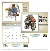 Triumph® Calendars The Saturday Evening Post Illustrations by Norman Rockwell Calendar
