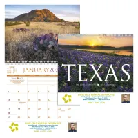 Triumph® Calendars Texas Calendar