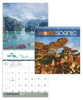 Triumph® Calendars World Scenic Calendar