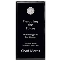 JAFFA® Black Plaque - 6" x 12"