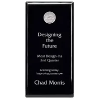 JAFFA® Black Plaque - 6" x 12"