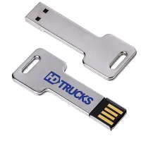 Universal Source® 2 GB Silver Key USB 2.0 Flash Drive