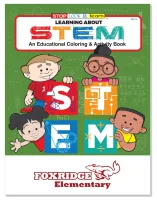 Coloring Book: Learning About STEM