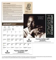 Triumph® Calendars African-American Heritage: Dr. Martin Luther King, Jr. Calendar
