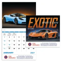 Good Value™ Exotic Sports Cars - Stapled Calendar