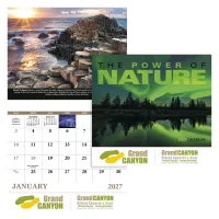 Good Value™ The Power of Nature - Stapled Calendar