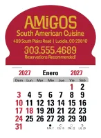 Triumph® Calendars Press-N-Stick Spanish Calendar